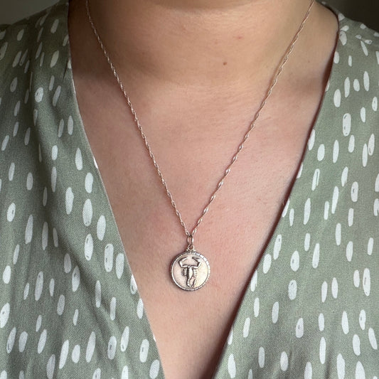 Vintage Hallmarked Silver Scorpio Zodiac Charm