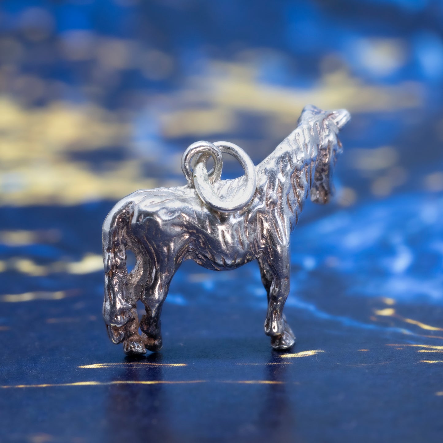 Vintage Horse Charm Pendant