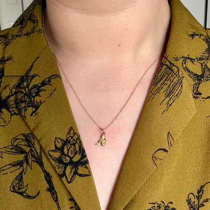 Vintage 9ct Gold Dainty Pixie Charm