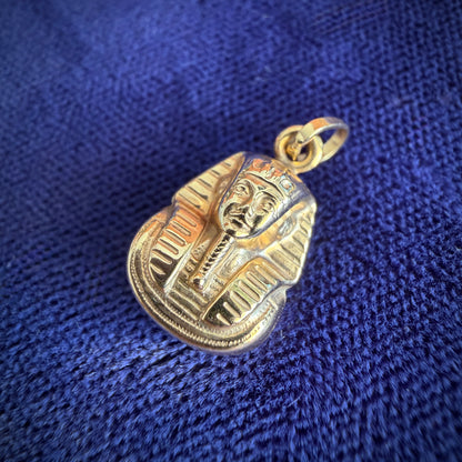 Vintage 9ct Gold Pharaoh Charm