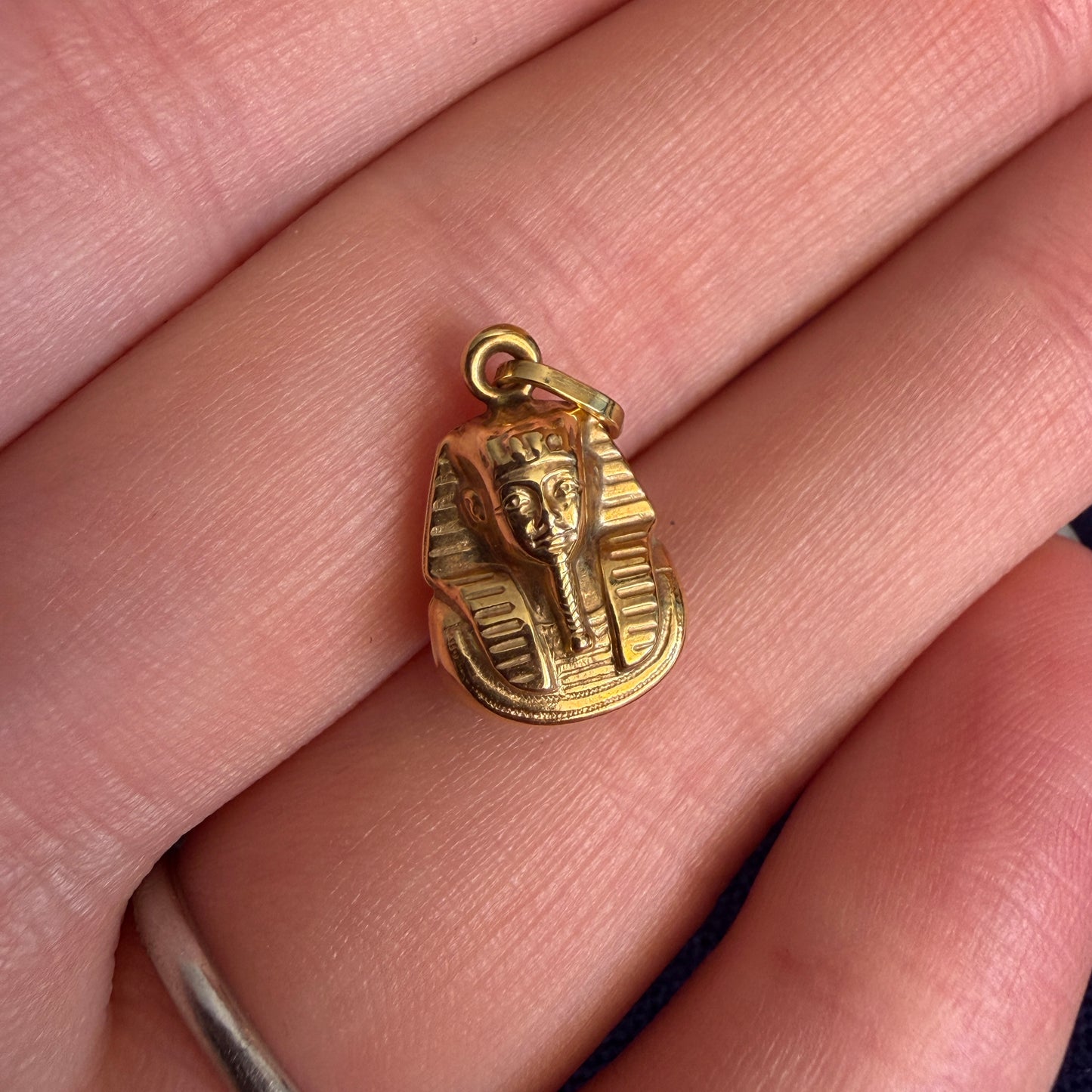 Vintage 9ct Gold Pharaoh Charm