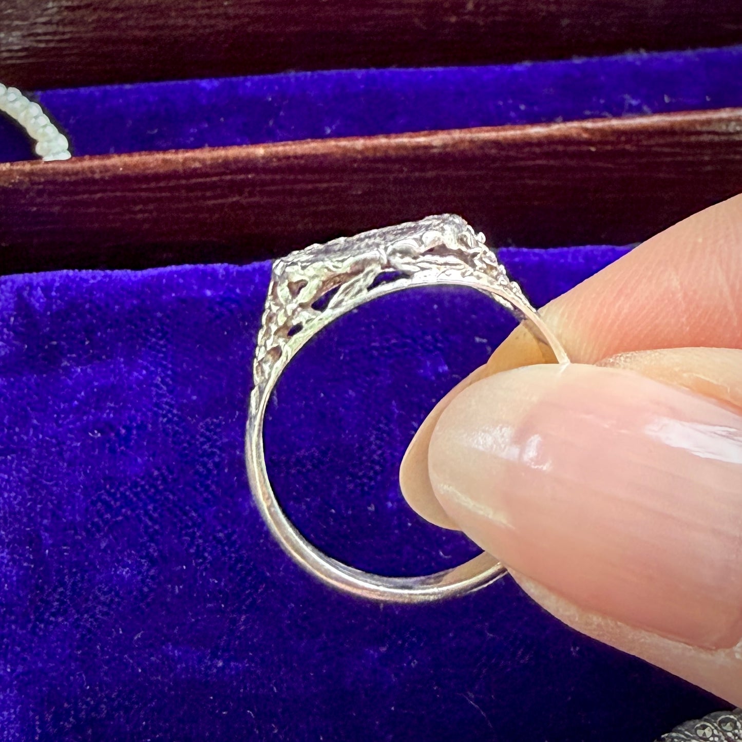 'Imperio Mexicano' Souvenir Coin Signet Style Ring