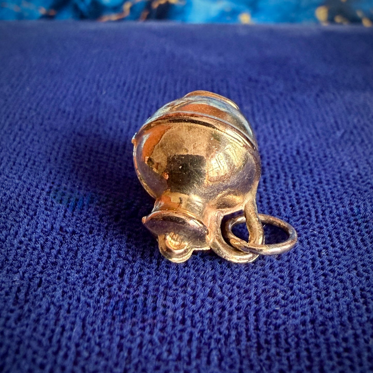 Vintage 9ct Gold Hollow Jug Charm