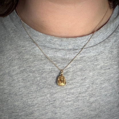 Vintage 9ct Gold Pharaoh Charm