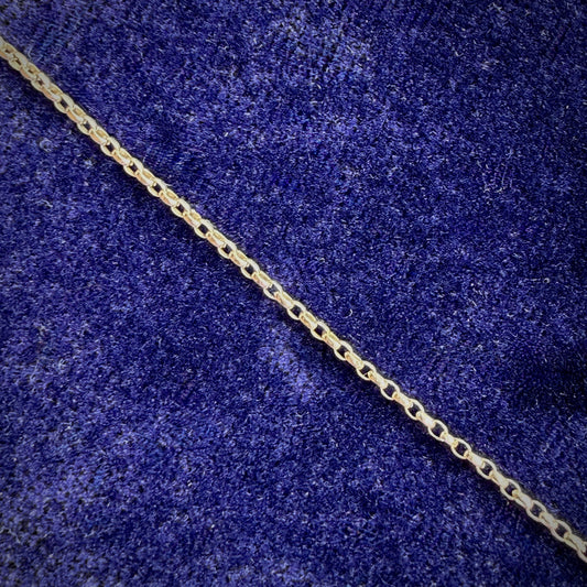 9ct Gold Diamond Cut Belcher Link Chain