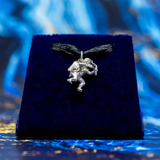 Vintage Cupid Charm Pendant